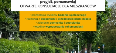 Spotkanie konsultacyjne na temat zieleni miejskiej